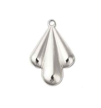 Pendentif triple feuille