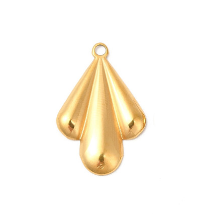 Pendentif triple feuille