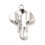 Pendentif tête d'éléphant