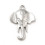 Pendentif tête d'éléphant