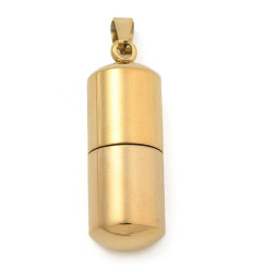 Pendentif capsule à visser