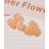 pendentif fleur pensée en acétate