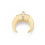 Pendentif corne/croissant