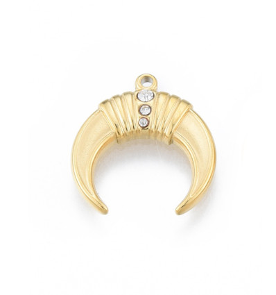Pendentif corne/croissant