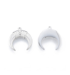 Pendentif pastille inoxydable poinçonnée