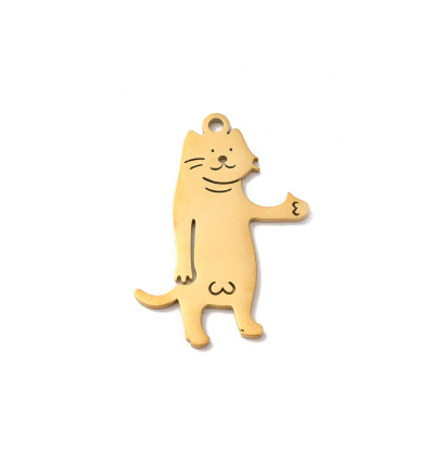 Pendentif chat marrant