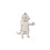 Pendentif chat marrant
