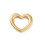 Pendentif coeur épais évidé