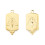 Pendentif plaque abeille