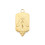 Pendentif plaque abeille