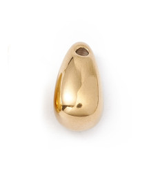 Pendentif oeil articulé + zircon vert