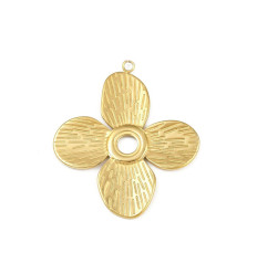Pendentif grosse fleur