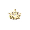Pendentif oeil articulé + zircon vert