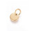 Pendentif pastille inoxydable poinçonnée