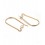 Dormeuses acier inoxydable (1paire)