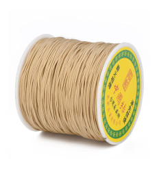 Fil de jade/nylon tressé - rose pâle