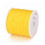 Fil de jade/nylon tressé - jaune 