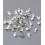 Embout pour galon strass