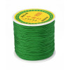 Fil de jade/nylon tressé - vert pomme