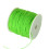 Fil de jade/nylon tressé - vert fluo