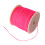 Fil de jade/nylon tressé - rose fluo