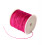 Fil de jade/nylon tressé - rose pâle