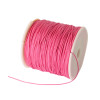 Fil de jade/nylon tressé - rose
