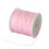 Fil de jade/nylon tressé - rose pâle