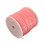 Fil de jade/nylon tressé - rose pâle