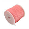Fil de jade/nylon tressé - rose pâle