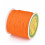 Fil de jade/nylon tressé - orange foncé