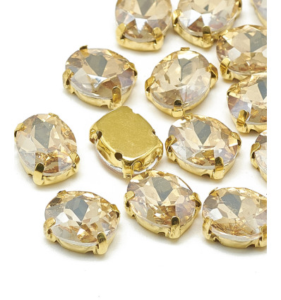 14mm - Strass à coudre - goutte