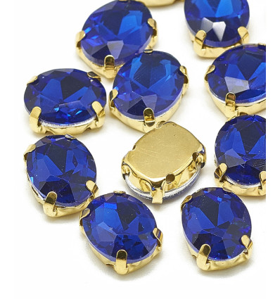 14mm - Strass à coudre - goutte