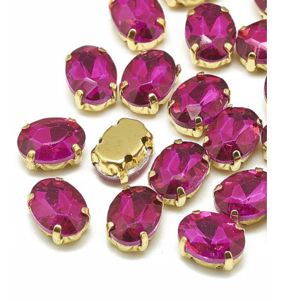 14mm - Strass à coudre - goutte