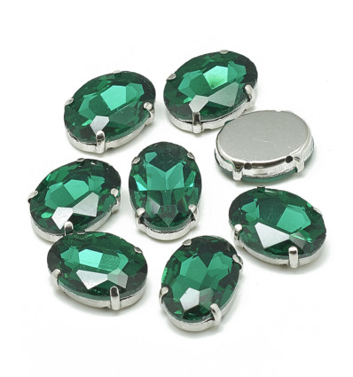 14mm - Strass à coudre - goutte