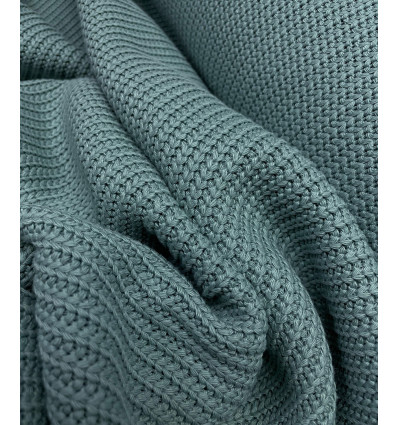 Tissu jacquard bio "Leaf" - Mind The Maker