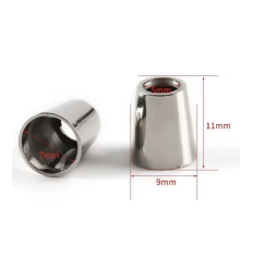 Bague réglable avec anneau plaquée argent 10 microns