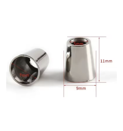 Bague réglable avec anneau plaquée argent 10 microns