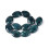 Chapelet pierre - jade teinté 4mm