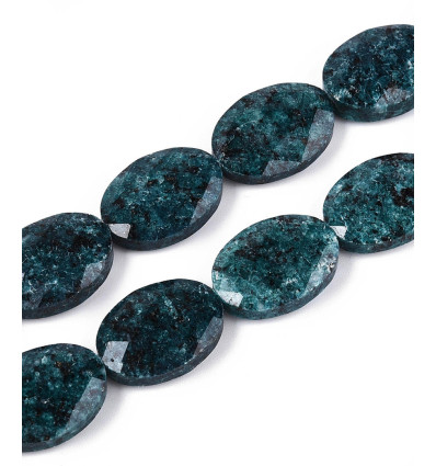 Chapelet pierre - jade teinté 4mm