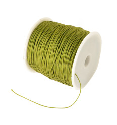 Fil de jade/nylon tressé - rose pâle