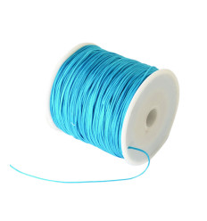 Fil de jade/nylon tressé - rose pâle