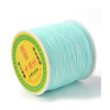 Fil de jade/nylon tressé - rose pâle