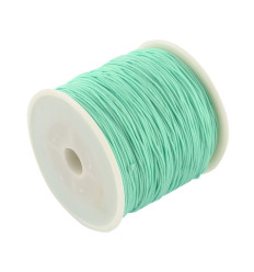 Fil de jade/nylon tressé - rose pâle