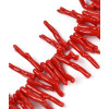 4mm - Chapelet pierre - corail bambou