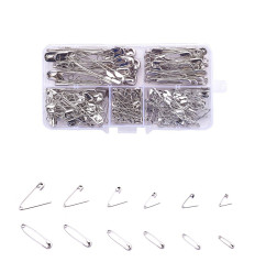 (200pcs) Epingles à nourrice divers tailles
