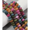 Chapelet pierre - jade teinté 4mm