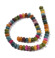 Chapelet pierre - jade teinté 4mm
