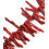 4mm - Chapelet pierre - corail bambou