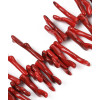 4mm - Chapelet pierre - corail bambou